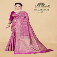Parizaad Kadambari Wholesale Silk Fabric Indian Sarees