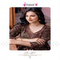 Mystic 9 Heena Vol-3 Wholesale Reyon Capsule Print With Embroidery Salwar Suits