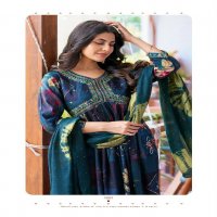 Mystic 9 Heena Vol-3 Wholesale Reyon Capsule Print With Embroidery Salwar Suits