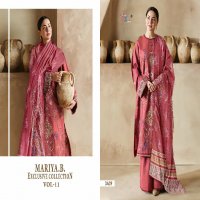 SHREE FAB MARIA B EXCLUSIVE COLLECTION 11 PAKISTANI SUITS AT GOOD PRICE