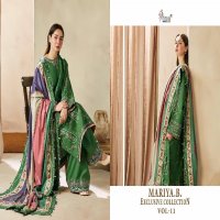 SHREE FAB MARIA B EXCLUSIVE COLLECTION 11 PAKISTANI SUITS AT GOOD PRICE