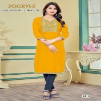 POORVI VOL 2 BY SANGEET REGULAR WEAR RAYON BIG SIZE KURTIS