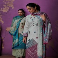 Shivaay Naisha Wholesale Rubia Pure Lawn Cotton With Work Suits