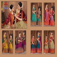 Sanskar Blueberry Wholesale Readymade Kids And Mother Lehengas