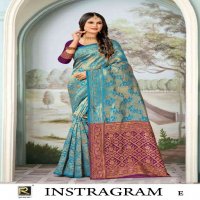 Ronisha Instagram Wholesale Banarasi Silk Ethnic Sarees