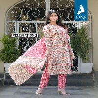 KAYA CELEBRATION VOL 2 COTTON PRINT READYMADE TRENDY SUITS