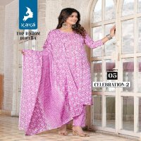 KAYA CELEBRATION VOL 2 COTTON PRINT READYMADE TRENDY SUITS