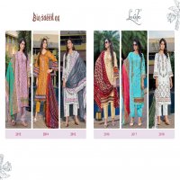 LEVISHA BIN SAEED NX COTTON PAKISTANI UNSTITCHED LADIES SUITS