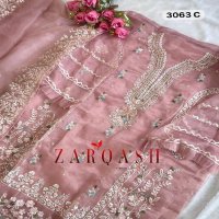 Zarqash Z-3063 Wholesale Indian Pakistani Salwar Suits