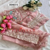 Zarqash Z-3063 Wholesale Indian Pakistani Salwar Suits