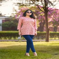 TIPS AND TOPS COTTON CANDY VOL 3 STYLISH READYMADE COTTON SHORT KURTI EXPORTS