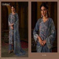 GULNAZ G4 08 BY T AND M PURE DHAKA MAL & ORGENZA SILK PAKISTANI DRES MATERIAL