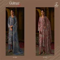 GULNAZ G4 08 BY T AND M PURE DHAKA MAL & ORGENZA SILK PAKISTANI DRES MATERIAL