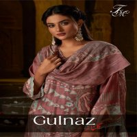 GULNAZ G4 08 BY T AND M PURE DHAKA MAL & ORGENZA SILK PAKISTANI DRES MATERIAL