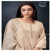 Ganga Bharvi S2575 Wholesale Premium Cotton Silk With Neck Work Salwar Suits