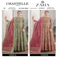 Zaha Chantelle Vol-5 Wholesale Indian Pakistani Salwar Suits