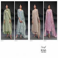 Ganga Kilah S2402 Wholesale Premium Cotton With Embroidery Work Salwar Suits