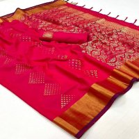 Rajtex Soft Silk Wholesale Handloom Weaving Silk Party Wear Sarees