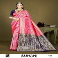 Ronisha Suhani Wholesale Banarasi Silk Ethnic Sarees