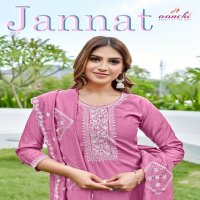 AANCHI KURTI PRESENTS JANNAT AMAZING LOOK FULL STITCH SALWAR KAMEEZ