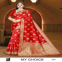 Ronisha My Choice Wholesale Banarasi Silk Indian Sarees