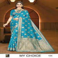 Ronisha My Choice Wholesale Banarasi Silk Indian Sarees