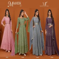 Moksh Mahek Vol-1 Wholesale Designer Gown With Dupatta