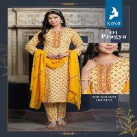 KAYA PRESENTS PRAGYA FASHIONABLE COTTON READYMADE BIG SIZE SALWAR KAMEEZ