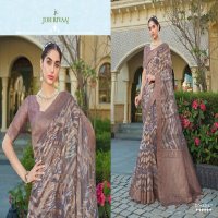 JOH RIVAAJ PRESENTS JOELLE 24321-24329 FANCY ORGANZA SAREE WHOLESALER