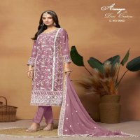 Twisha Aanaya Vol-190 By Dani Creations Wholesale Soft Organza Straight Suits