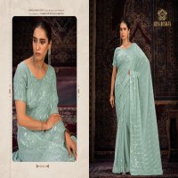 Arya Swarna Vol-8 wholesale Designer Saree Sequence Work Sarees