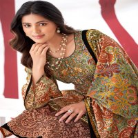 ALOK SUIT QUDRAT VOL 3 ELEGANT LOOK COTTON PAKISTANI FANCY EMBROIDERED SALWAR SUIT