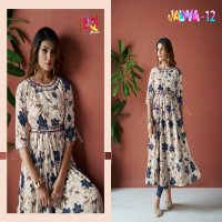 AMBIKA KURTIS JALWA VOL 12 EXCLUSIVE NAYRA FULL GHERA WITH BELT FULL STITCH DRESS COMBO SET