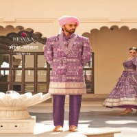 Rewaa Meera Mohan Wholesale Designer Women Lehengas With Mens Sherwani