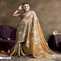 VALLABHI PRINTS GAUTAMI VOL 3 22871- 22876 ETHNIC STYLE BRASSO SAREE