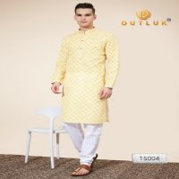 Outluk Vol-15 Wholesale Pintex Lakhnowi Work Kurta With Pajama