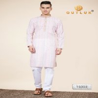 Outluk Vol-15 Wholesale Pintex Lakhnowi Work Kurta With Pajama