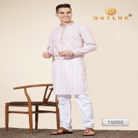 Outluk Vol-15 Wholesale Pintex Lakhnowi Work Kurta With Pajama