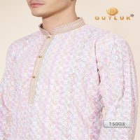 Outluk Vol-15 Wholesale Pintex Lakhnowi Work Kurta With Pajama