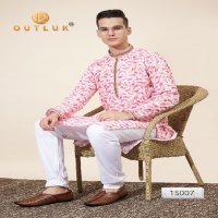 Outluk Vol-15 Wholesale Pintex Lakhnowi Work Kurta With Pajama