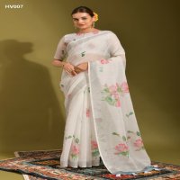 Fashion Berry Linen Jumka Vol-2 Wholesale Smooth Linen Ethnic Sarees