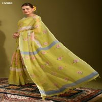 Fashion Berry Linen Jumka Vol-2 Wholesale Smooth Linen Ethnic Sarees