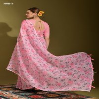 Fashion Berry Linen Jumka Vol-2 Wholesale Smooth Linen Ethnic Sarees