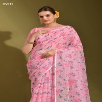 Fashion Berry Linen Jumka Vol-2 Wholesale Smooth Linen Ethnic Sarees