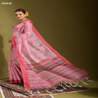 Fashion Berry Linen Jumka Vol-2 Wholesale Smooth Linen Ethnic Sarees