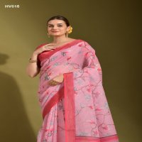 Fashion Berry Linen Jumka Vol-2 Wholesale Smooth Linen Ethnic Sarees