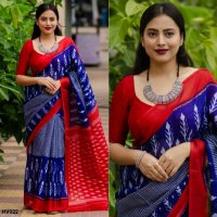 Fashion Berry Linen Jumka Vol-2 Wholesale Smooth Linen Ethnic Sarees