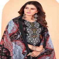 Vandana Ruhani Vol-2 Wholesale Designer Neck Embroidery Dress Material