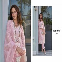 ZAVERI FEMINA VOL 2 PARTY WEAR ORGANZA FULL STITCH PREMIUM PAKISTANI SALWAR SUIT