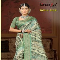 Lifestyle Dola Silk Wholesale Ethnic Sarees
